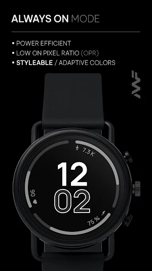 Awf Fit [TWO] - watch face Screenshot 3