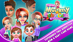 Pregnant mom & Newborn Baby Care Center game Screenshot 3