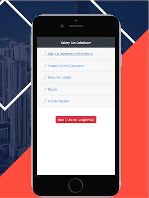 Income Tax Calculator Bangladesh 2020 (Salary) Screenshot 0