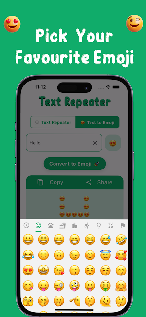 Text Repeater - Emoji Repeater Screenshot 3