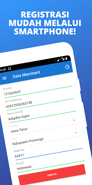 Daftar QRIS Gratis - SpeedCash Screenshot 1