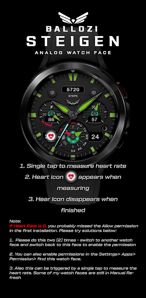 BALLOZI STEIGEN Watch Face Screenshot 3