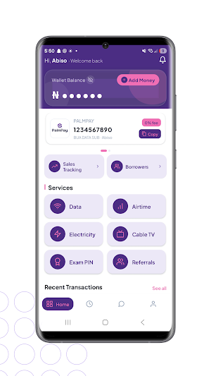 BUA DATA SUB Screenshot 0