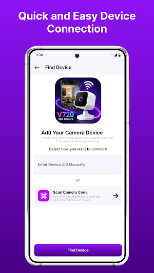 V720 Mini Camera App Screenshot 2