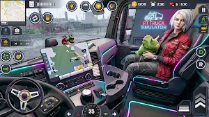 US Truck Driving Simulator 3D Screenshot 2
