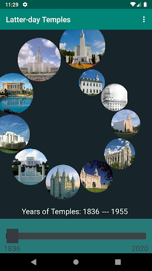 Temples Timeline Screenshot 2