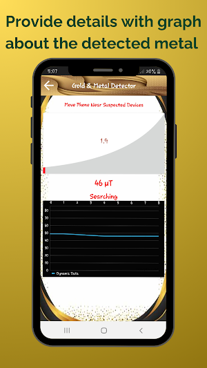 Gold & Metal Detector - EMF Screenshot 3