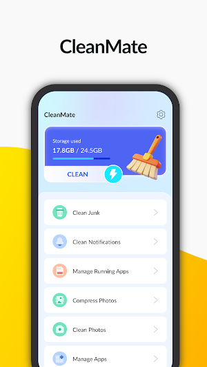 CleanMate: Launcher & Cleaner Screenshot 0