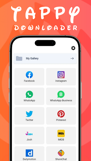 Tappy - All video downloader Screenshot 1