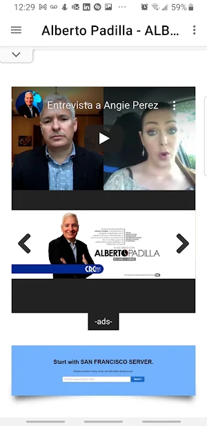 Alberto Padilla Periodista Screenshot 3