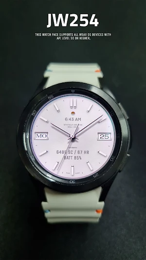 JW254 jwstudio watchface Screenshot 0