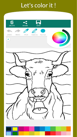Cow Coloring Book Screenshot 2