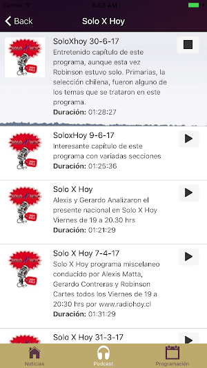 Radio Hoy Screenshot 2