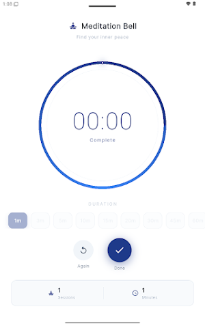 Meditation Bell Timer screenshot 6