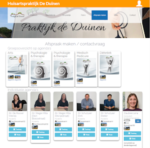 Praktijk de Duinen Screenshot 2