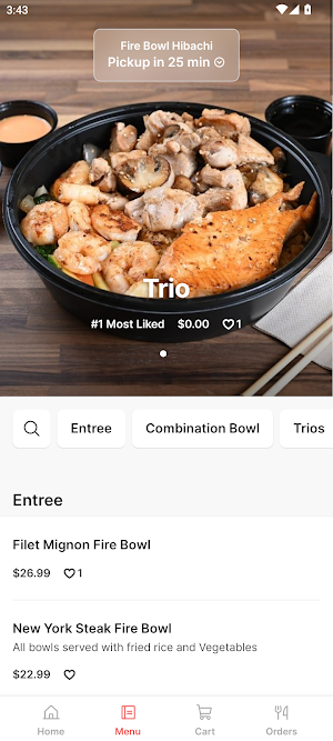 Fire Bowl Hibachi Screenshot 1