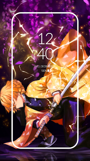 Zenitsu Agatsuma HD Wallpaper Screenshot 3