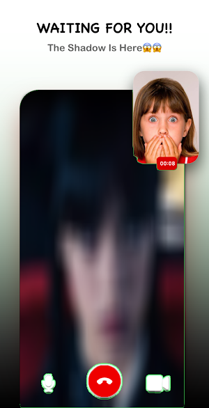 Wednesday Calling Me-Fake Call Screenshot 0
