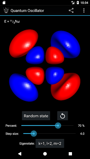Quantum Harmonic Oscillator Screenshot 0