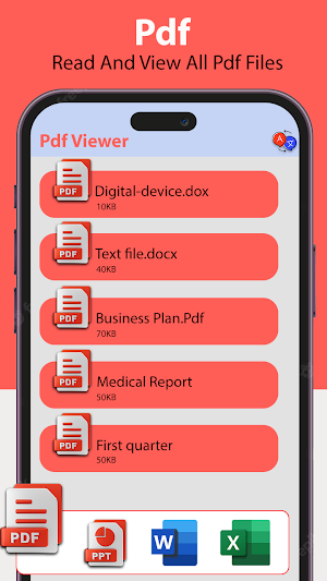 Document Reader PDF, DOC, PPT Screenshot 2