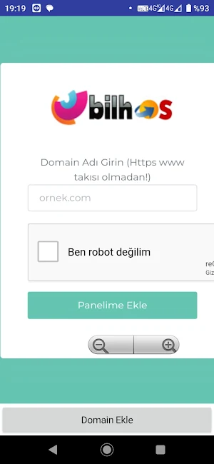Domain Takip Sistemi Screenshot 1