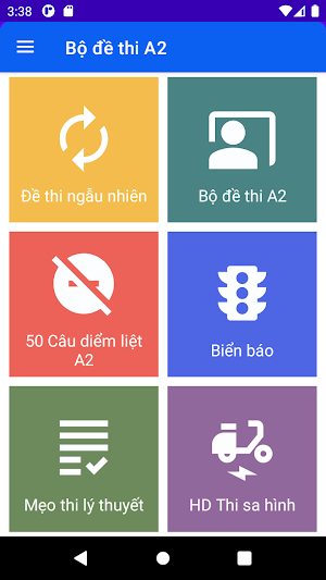Ôn thi GPLX Xe máy Screenshot 3