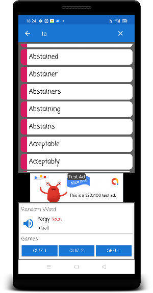 English To Punjabi Dictionary Screenshot 2