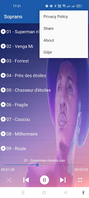 Soprano Sans internet Screenshot 0
