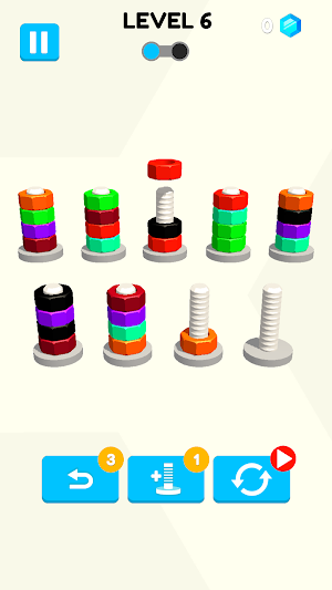 N Bolts Sort Puzzle Game Screenshot 1