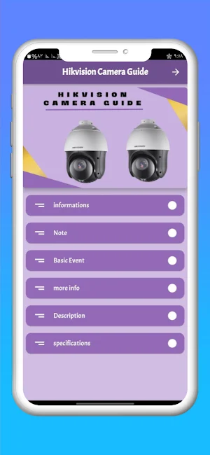 Hikvision Camera Guide Screenshot 1