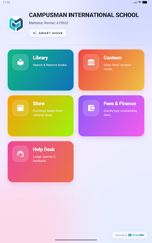 Campusman Kiosk Screenshot 2