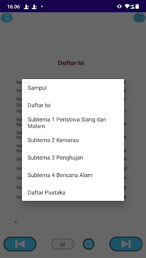 Kelas 1 Tema 8 Peristiwa Alam Screenshot 3