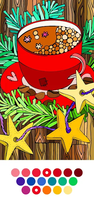 Christmas Coloring Book Screenshot 0