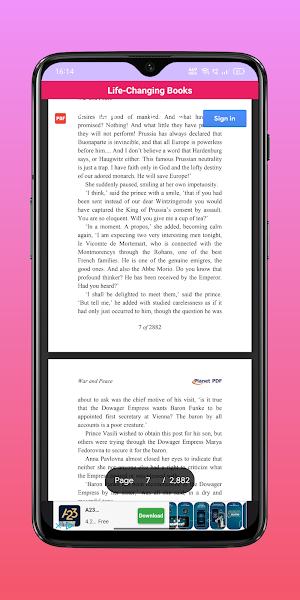 Life-Changing Books PDF Screenshot 2
