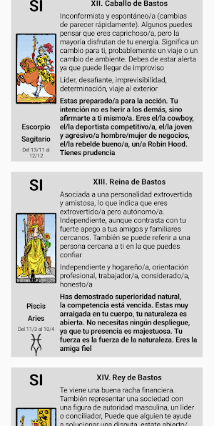 Cartomancia Tarot Rider Waite Screenshot 3