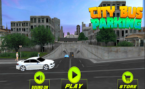 City Bus Stand Parking Game Screenshot 0