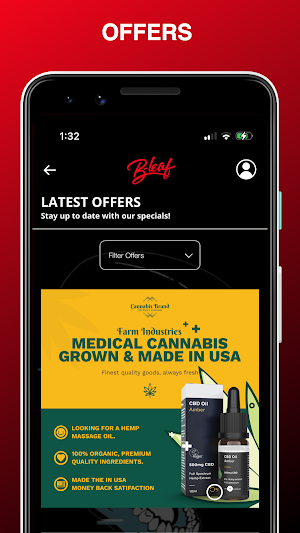 B-Leaf Dispensary Screenshot 2
