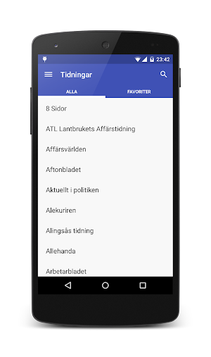 Tidningar i Sverige Screenshot 0