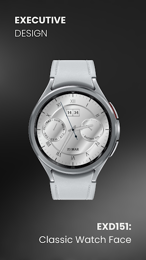 EXD151: Classic Watch Face Screenshot 1