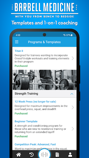 Barbell Medicine Screenshot 0