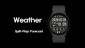 Weather Watch Face 02 Screenshot 0