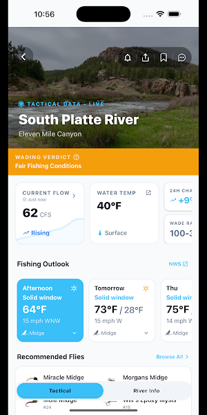 FlyGuysNLies: Fly Fishing App Screenshot 0