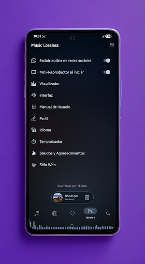 Music Lossless - Music Player Screenshot 0