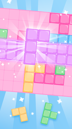 Pink Rush: Block Puzzle Game Screenshot 0