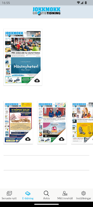 Jokkmokk Gratistidning Screenshot 0