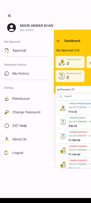 SGIC - Expenses Screenshot 2