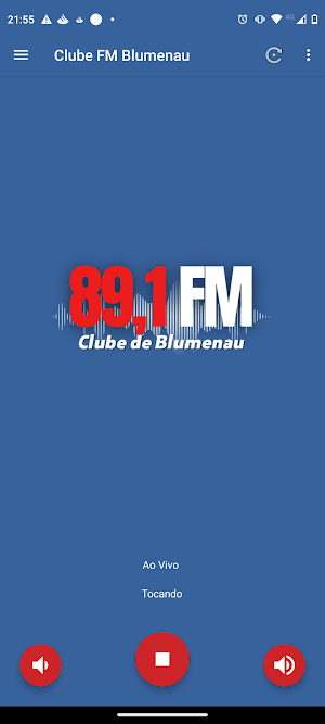 Clube FM Blumenau Screenshot 2