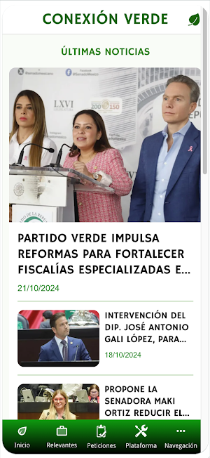 Conexión Verde Screenshot 0