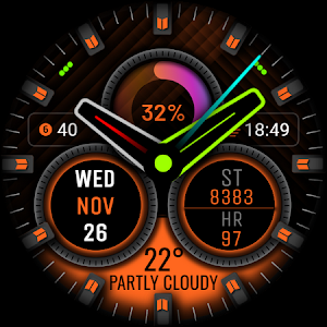 Watch Face WF159 Screenshot 2