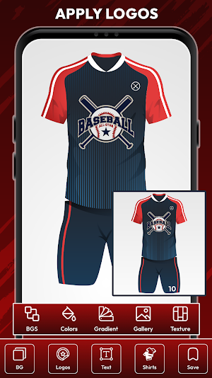 Jersey Maker Esports Gamer Screenshot 3